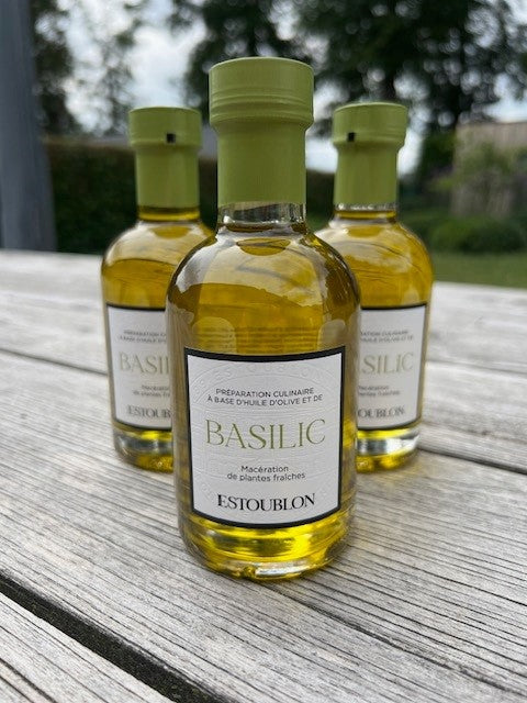 Château d'Estoublon - Olijfolie met basilicum 200ml