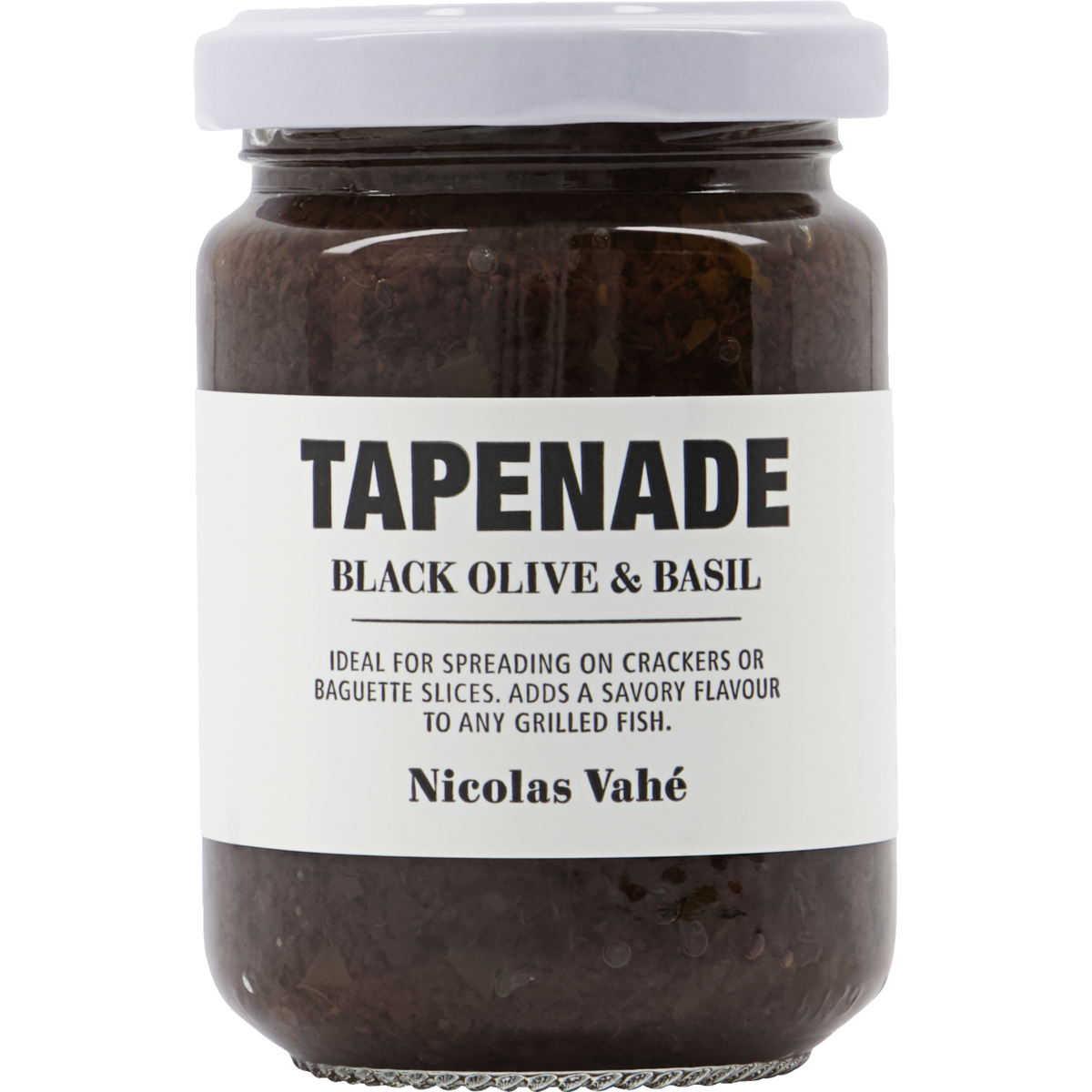 Nicolas Vahé - Tapenade Zwarte olijf en Basilicum