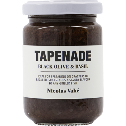 Nicolas Vahé - Tapenade Zwarte olijf en Basilicum