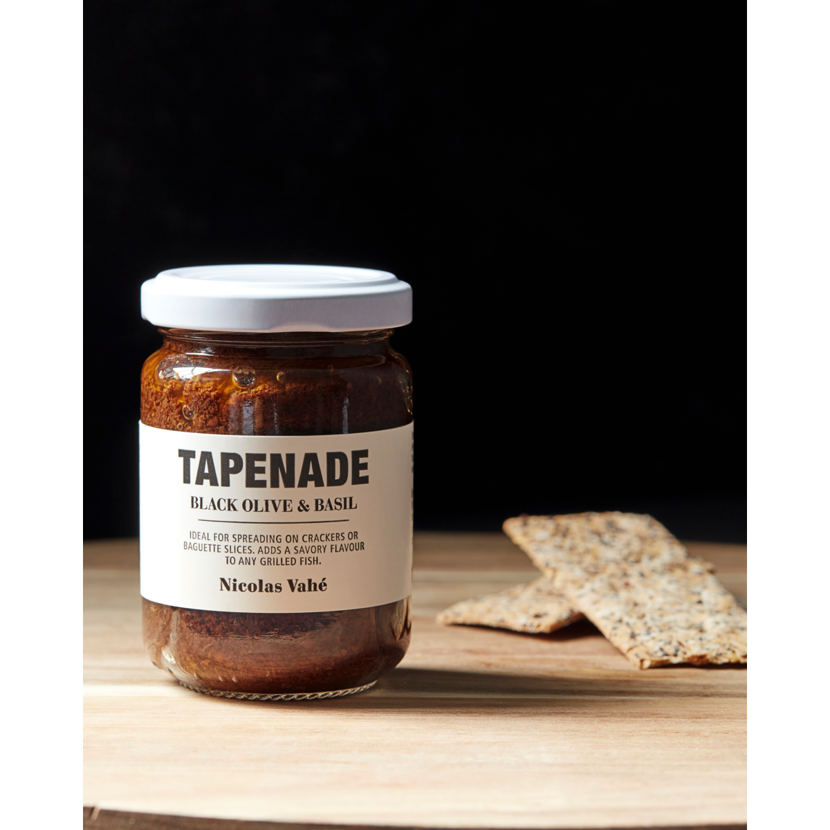 Nicolas Vahé - Tapenade Zwarte olijf en Basilicum