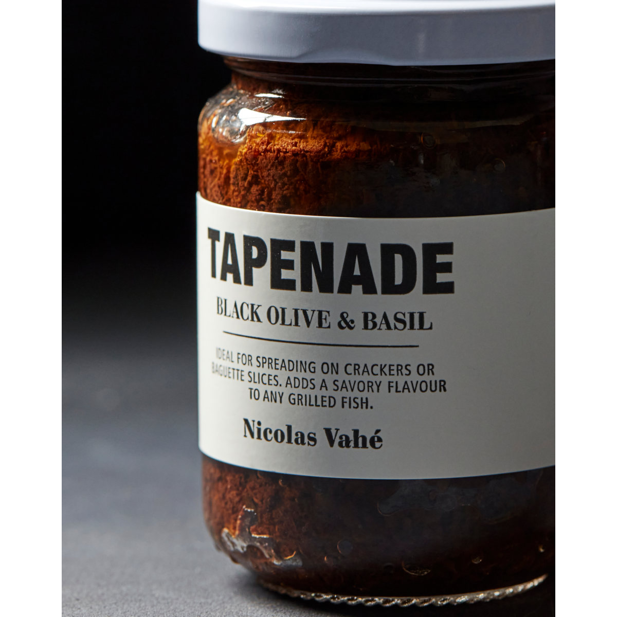 Nicolas Vahé - Tapenade Zwarte olijf en Basilicum