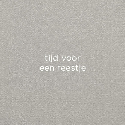 Servetten 'Tijd voor een feestje'