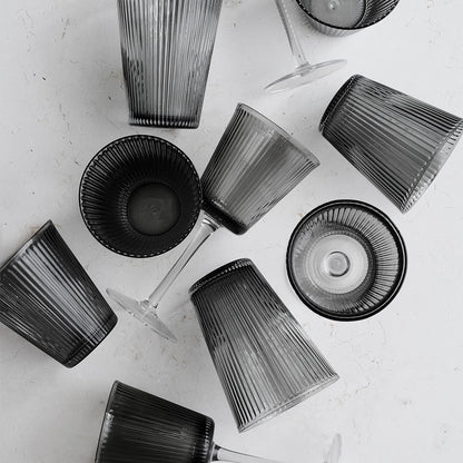 Wijnglas smoke - set van 2